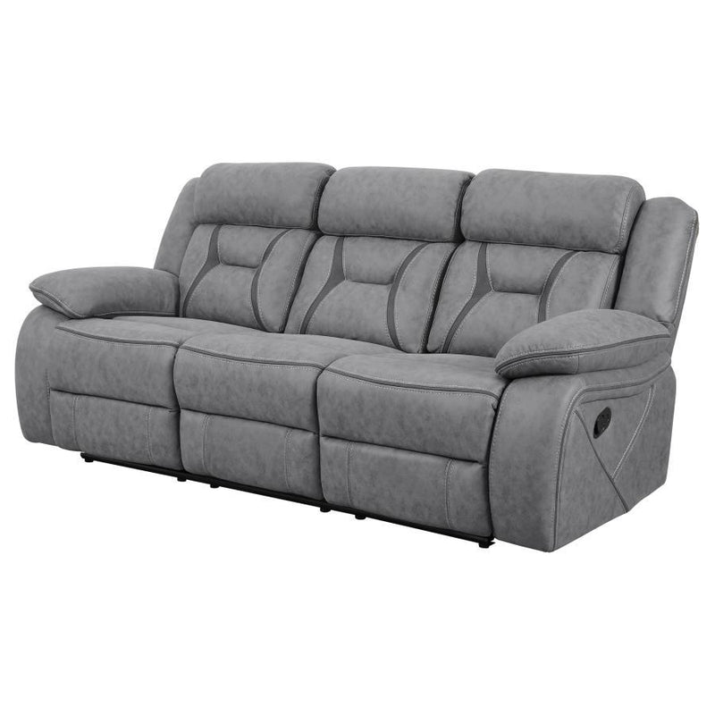 Higgins - Pillow Top Arm Upholstered Motion Sofa - Grand Furniture GA