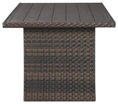 Easy - Dark Brown / Beige - Rect Multi-use Table.