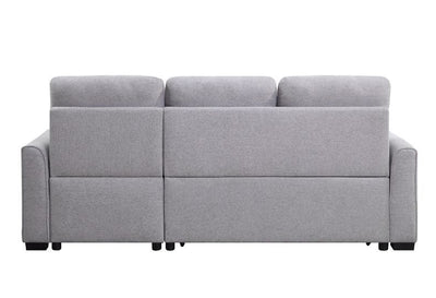 Amboise - Sectional Sofa - Light Gray Fabric - Grand Furniture GA