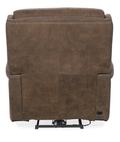 Wheeler - Power Recliner With Power Headrest - Dark Brown