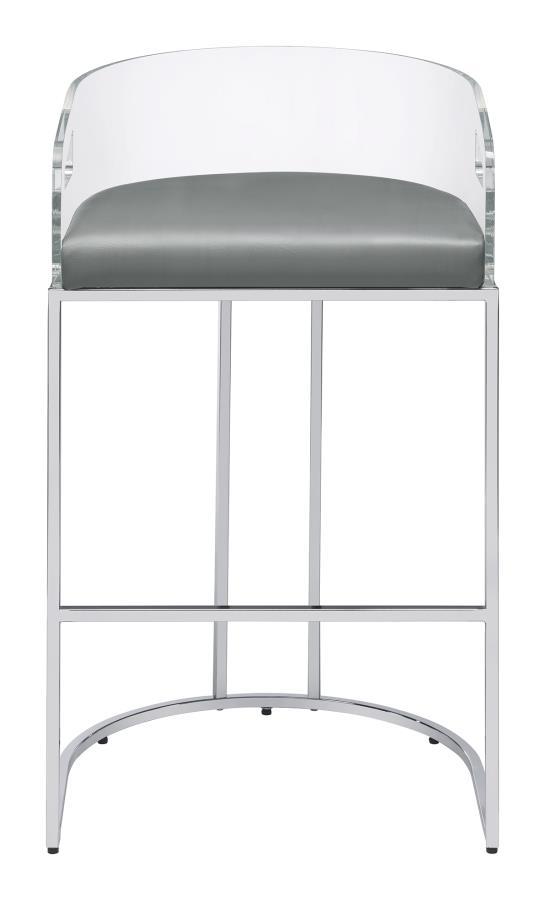 Thermosolis - Acrylic Back Stools (Set of 2)