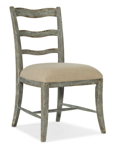 Alfresco - La Riva Upholstered Seat Side Chair.