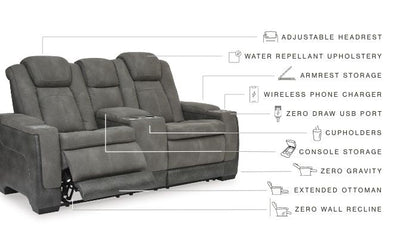 Next-Gen Durapella - Power Reclining Loveseat