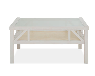 Ellison - Square Cocktail Table - Antique White.