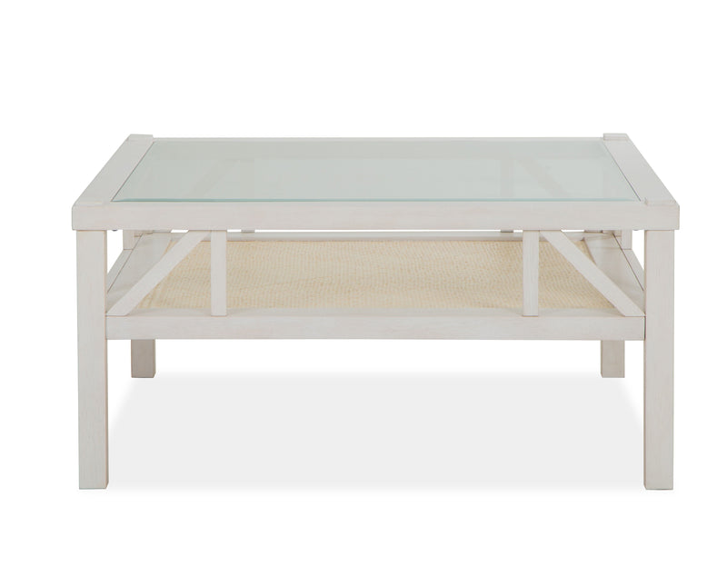 Ellison - Square Cocktail Table - Antique White.