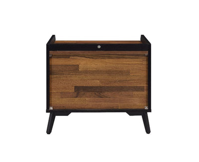 Jiranty - Accent Table - Walnut & Black Finish