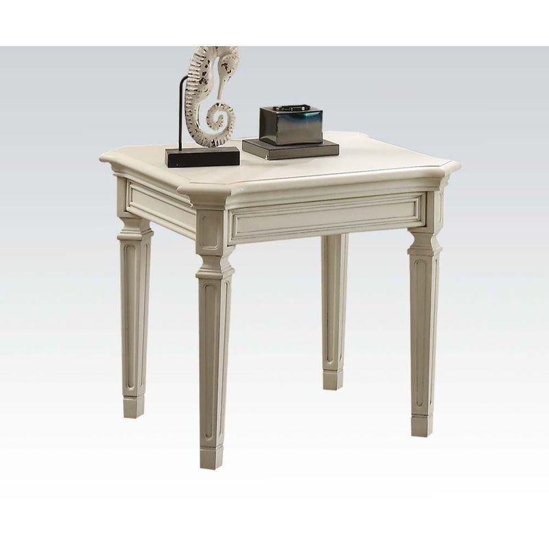 Florissa - End Table - Antique White - Grand Furniture GA