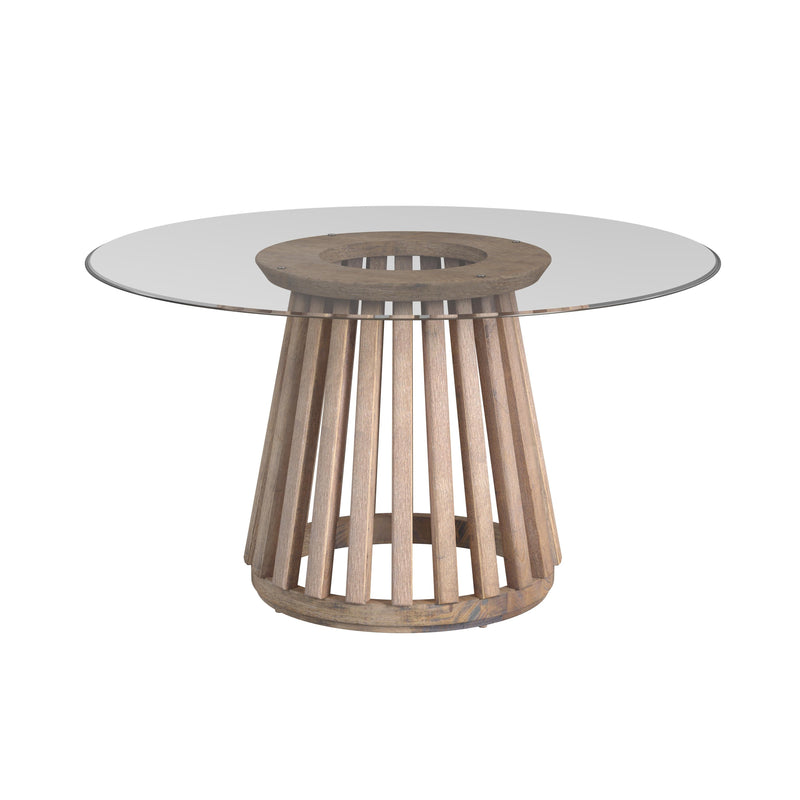 Laguna - Round Dining Table - Light Brown