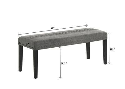 Arlene - Bench - Gray - Grand Furniture GA