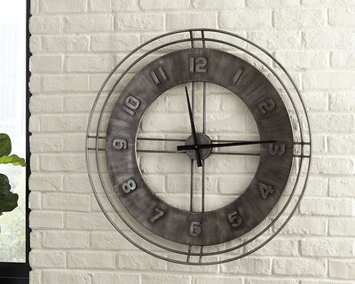 Ana - Antique Gray - Wall Clock.