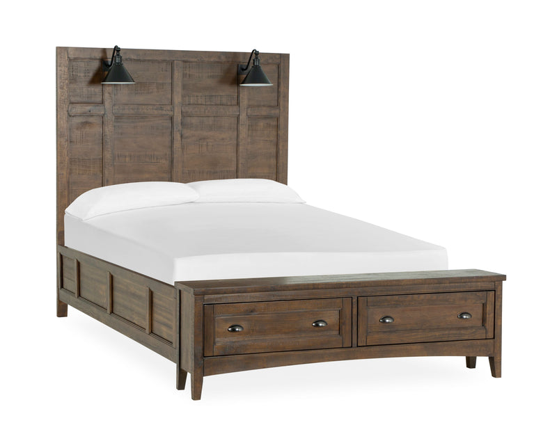 Bay Creek - Complete  Lamp Panel Storage Bed.