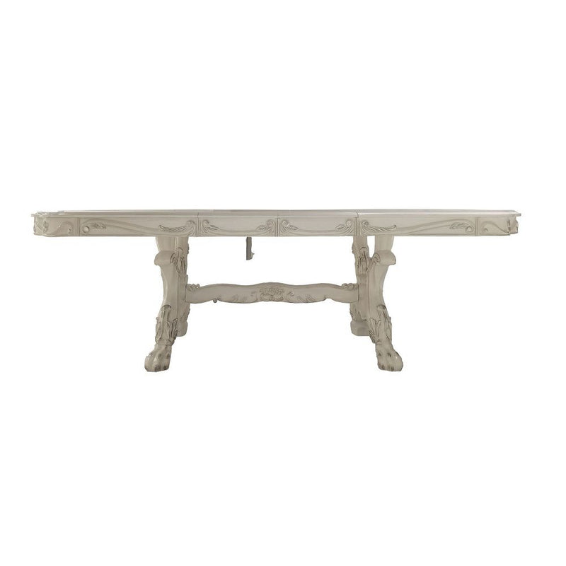 Dresden - Dining Table 108"L - Bone White Finish