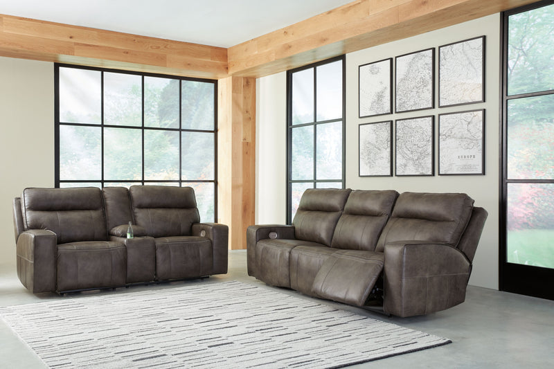 Game Plan - Power Reclining Sofa, Loveseat