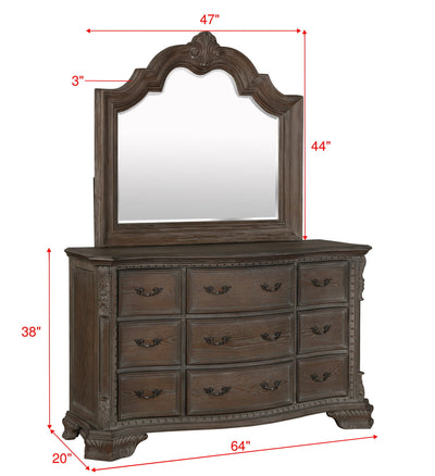 Sheffield - Dresser, Mirror - Grand Furniture GA