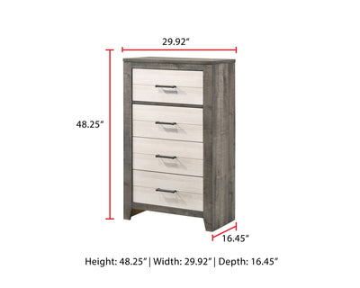 Rhett - Chest - White - Grand Furniture GA