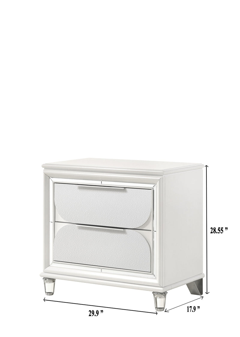 Eden - Nightstand - White.