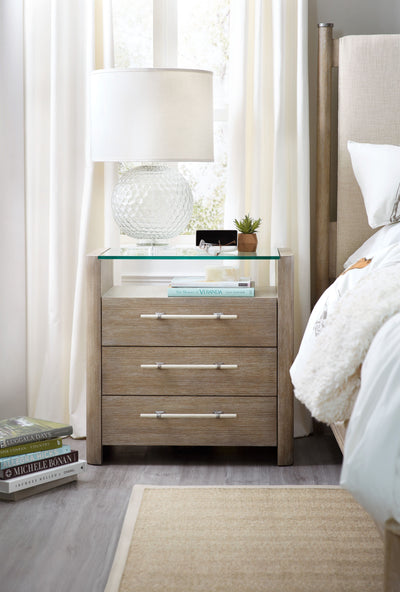 Affinity - 3-Drawer Nightstand - Accent Nightstands - Grand Furniture GA