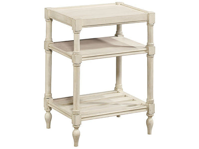 Summer Hill - Chair Side Table - White.