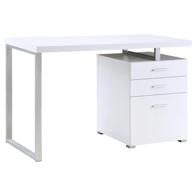 Brennan - 3-drawer Office Desk - Grand Furniture GA