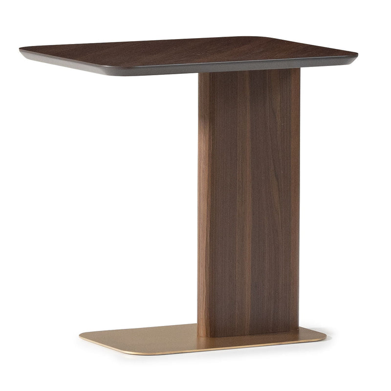 Amora - Medium Accent Table - Eggshell Walnut