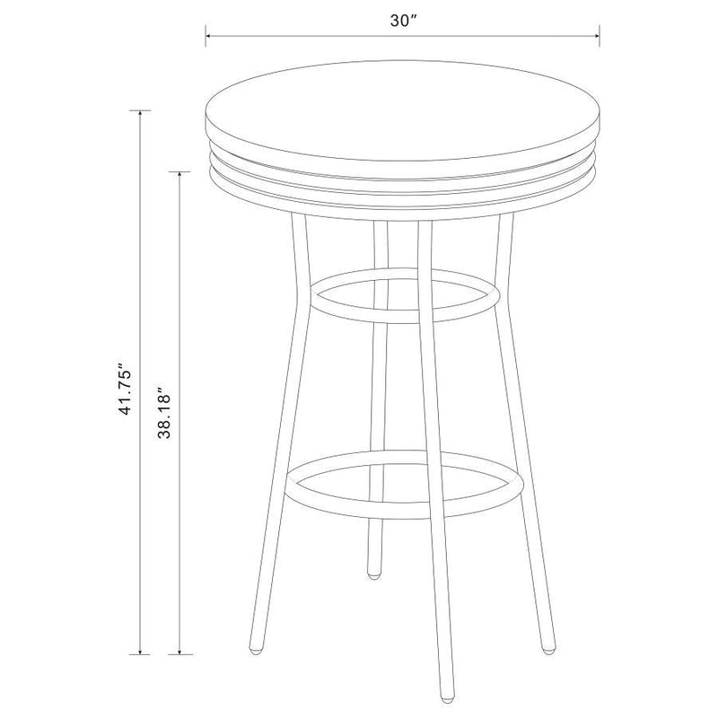 Theodore - Round Bar Table.