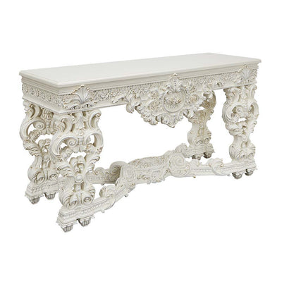 Adara - Sofa Table - Antique White Finish - Grand Furniture GA