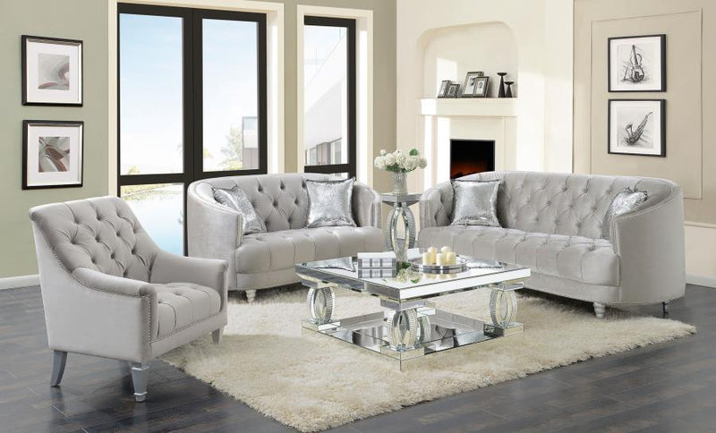 Avonlea - Tufted Living Room Set - Grand Furniture GA