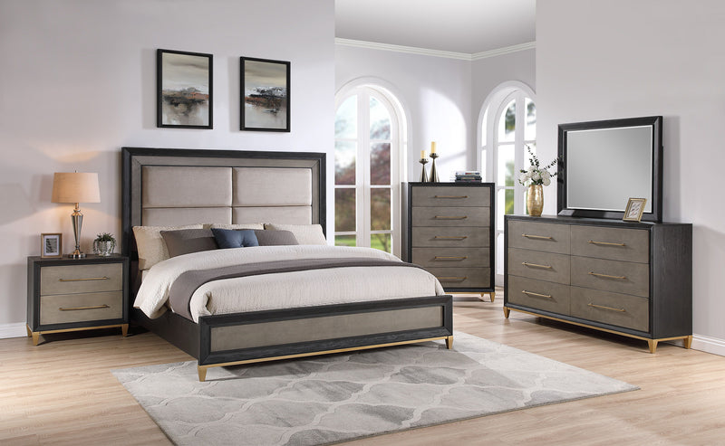 Payson - Dresser - Black & Gray