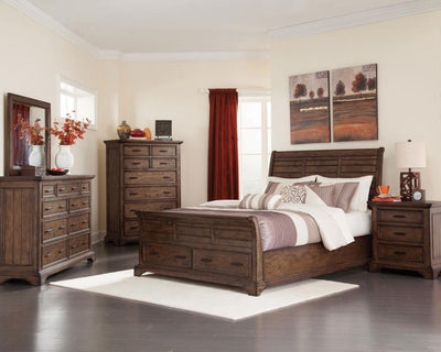 Elk Grove - Rustic Bedroom Set - Grand Furniture GA
