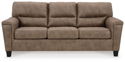 Navi - Fossil - 3 Pc. - Sofa, Loveseat, Rocker Recliner