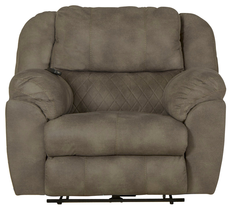 Flynn - Power Lay Flat Recliner with Power Adjustable Headrest & Lumbar and Dual Heat & Massage - Fig