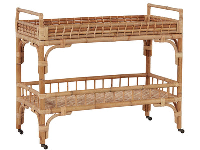 Getaway - 5 O'Clock Bar Cart - Light Brown.