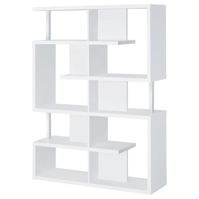 Hoover - 5-tier Geometric Design Bookcase.