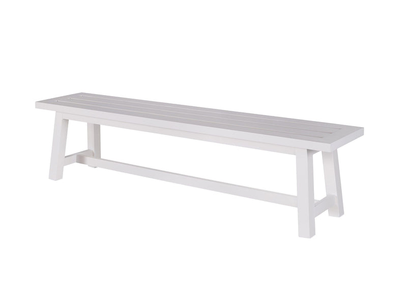 Coastal Living Outdoor - Tybee Dining Bench - White.