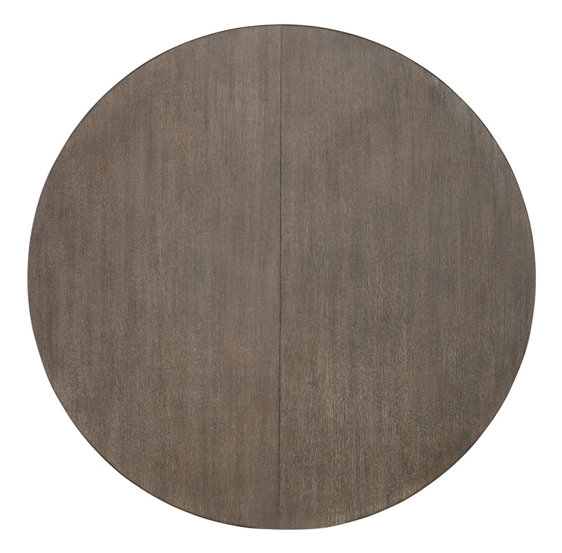 Modern Mood - Round Dining Table With 1-18in Leaf