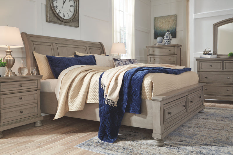 Lettner - Sleigh Bed