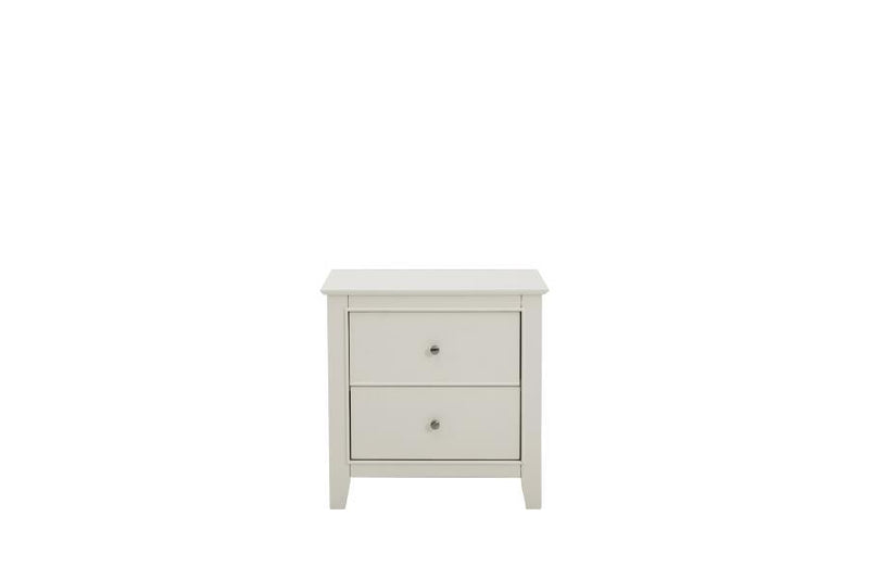 Selena - 2-Drawer Nightstand - Buttermilk - Nightstands - Grand Furniture GA