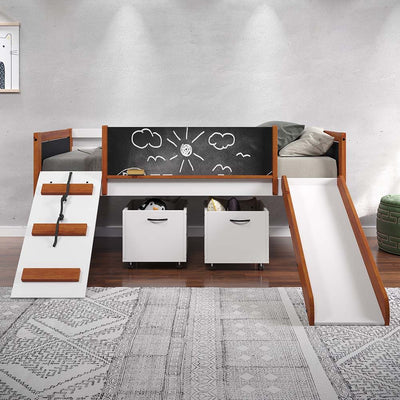 Aurea - Storage - Cherry Oak & White Finish - Grand Furniture GA