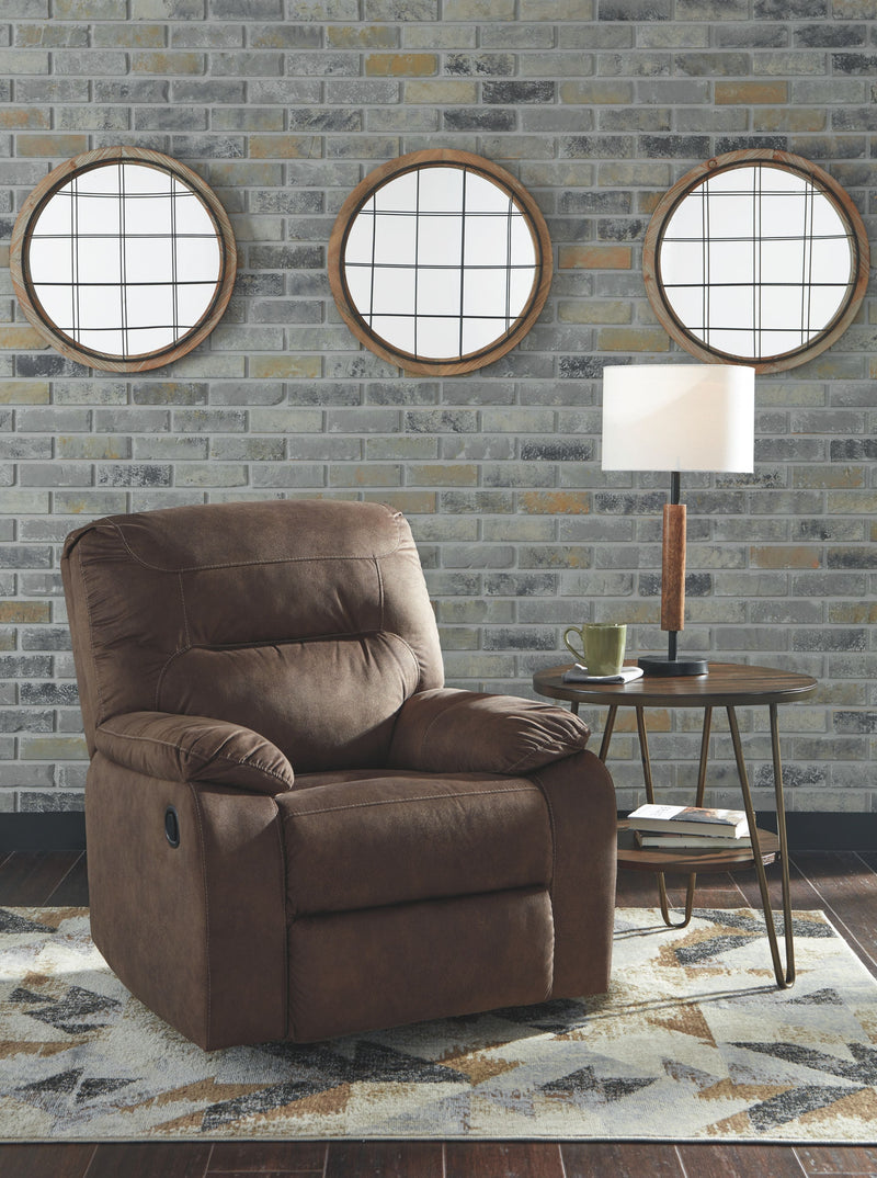 Bolzano - Coffee - 3 Pc. - Reclining Sofa, Loveseat, Rocker Recliner.