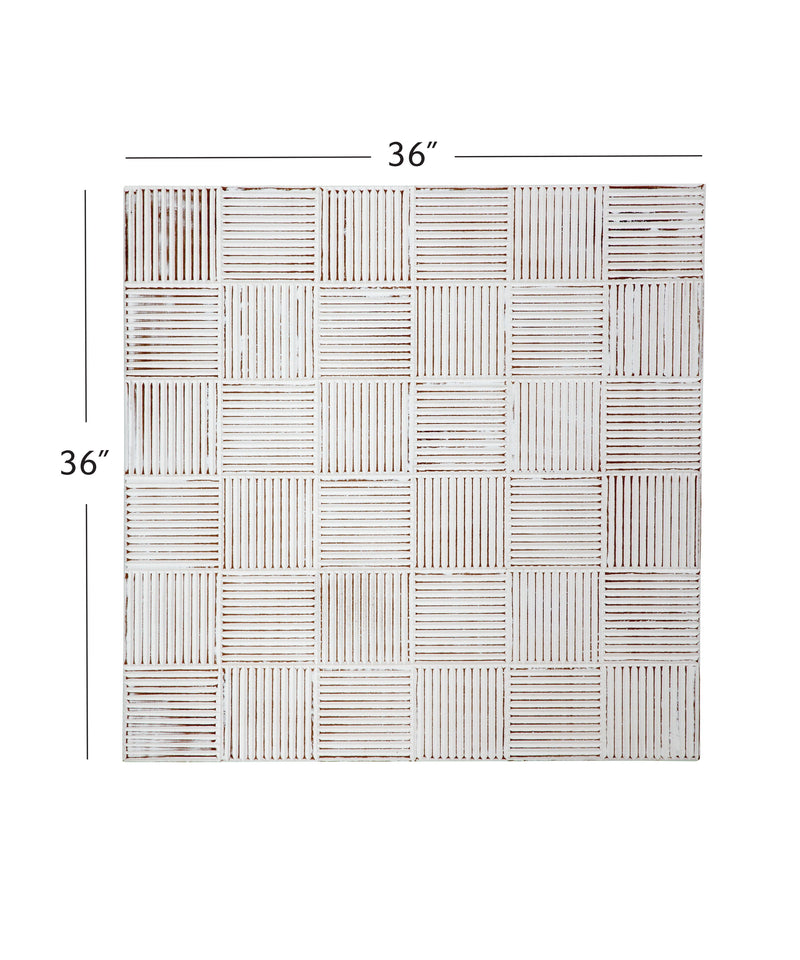 Malcom - Wall Art - White