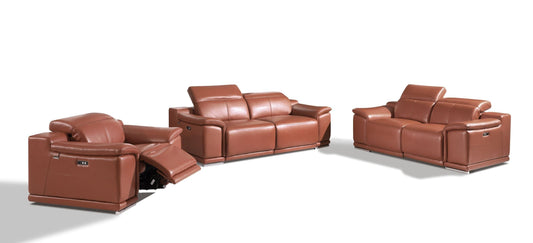 9762 - Power Reclining Sofa Set - 3 Piece Living Room Sets - Grand Furniture GA