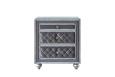 Cameo - Nightstand - Gray - Grand Furniture GA