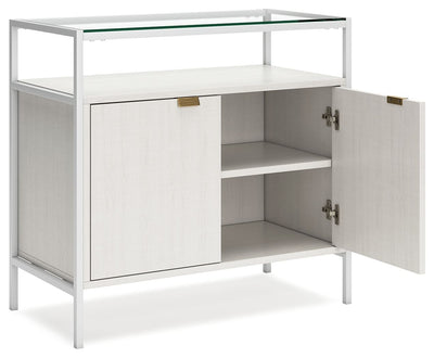 Deznee - White - Small Bookcase.