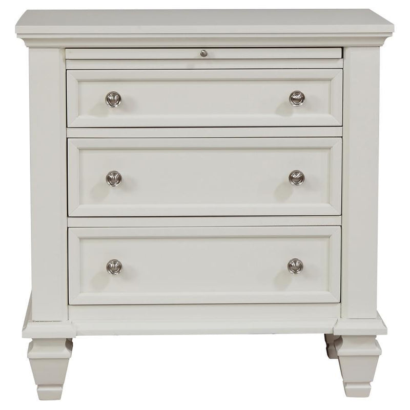 Sandy Beach - 3-drawer Nightstand - Grand Furniture GA