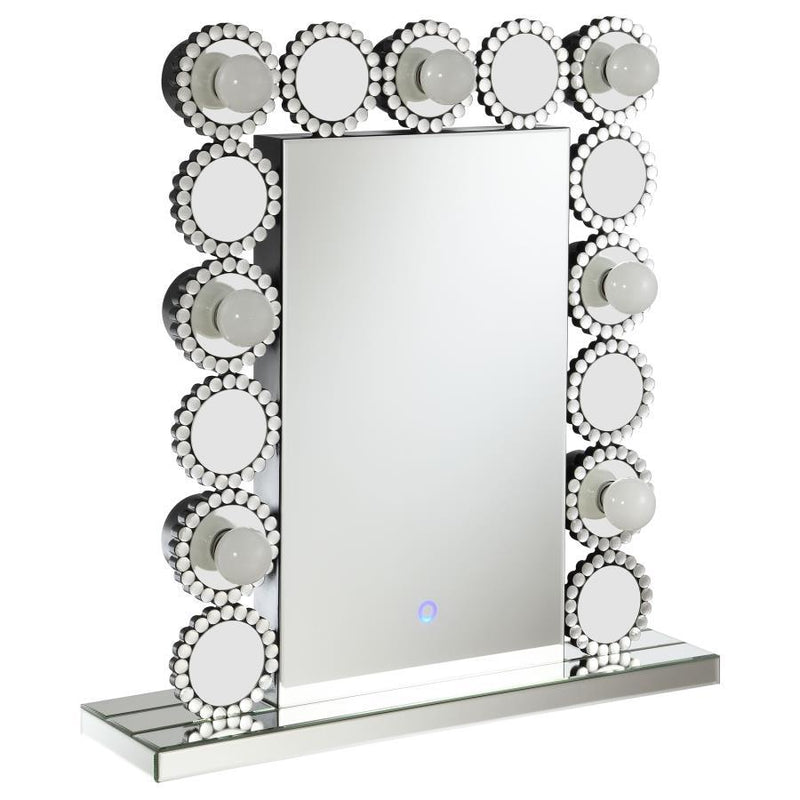 Aghes - Rectangular Table - Mirror With Led Lighting Mirror.