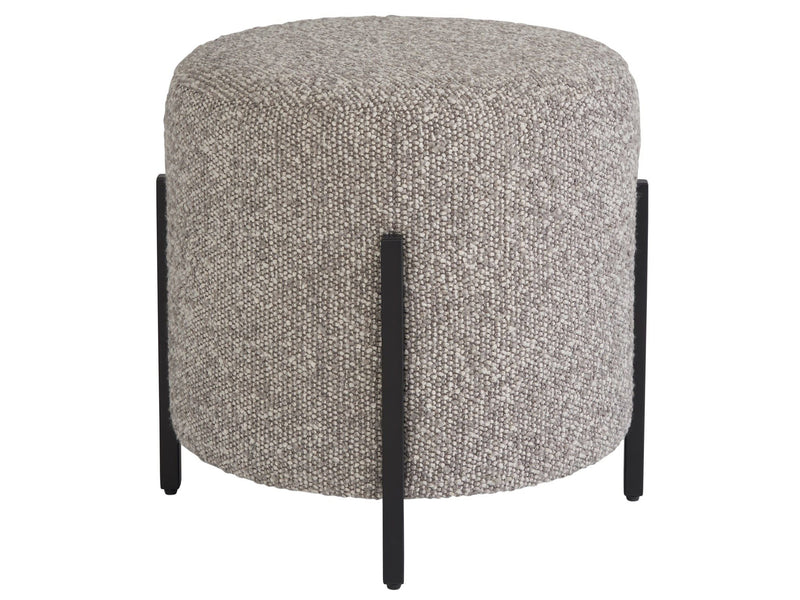 Coalesce - Pouf - Pearl Silver