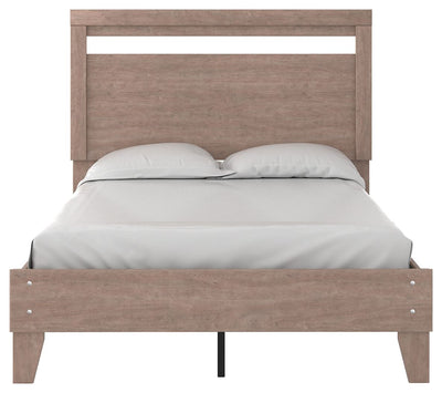 Flannia - Panel Platform Bed