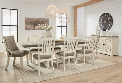 Bolanburg - Brown / Beige - Extension Dining Table.