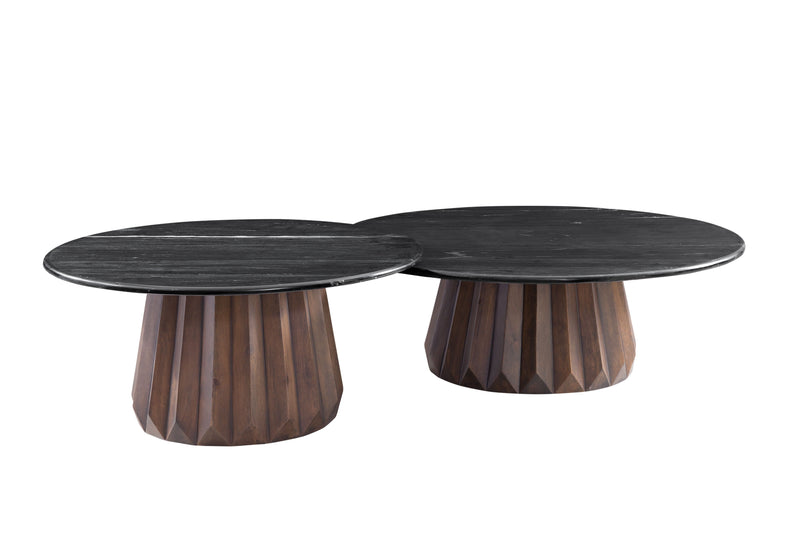 Jennings - Nesting Large Cocktail Table - Dark Brown