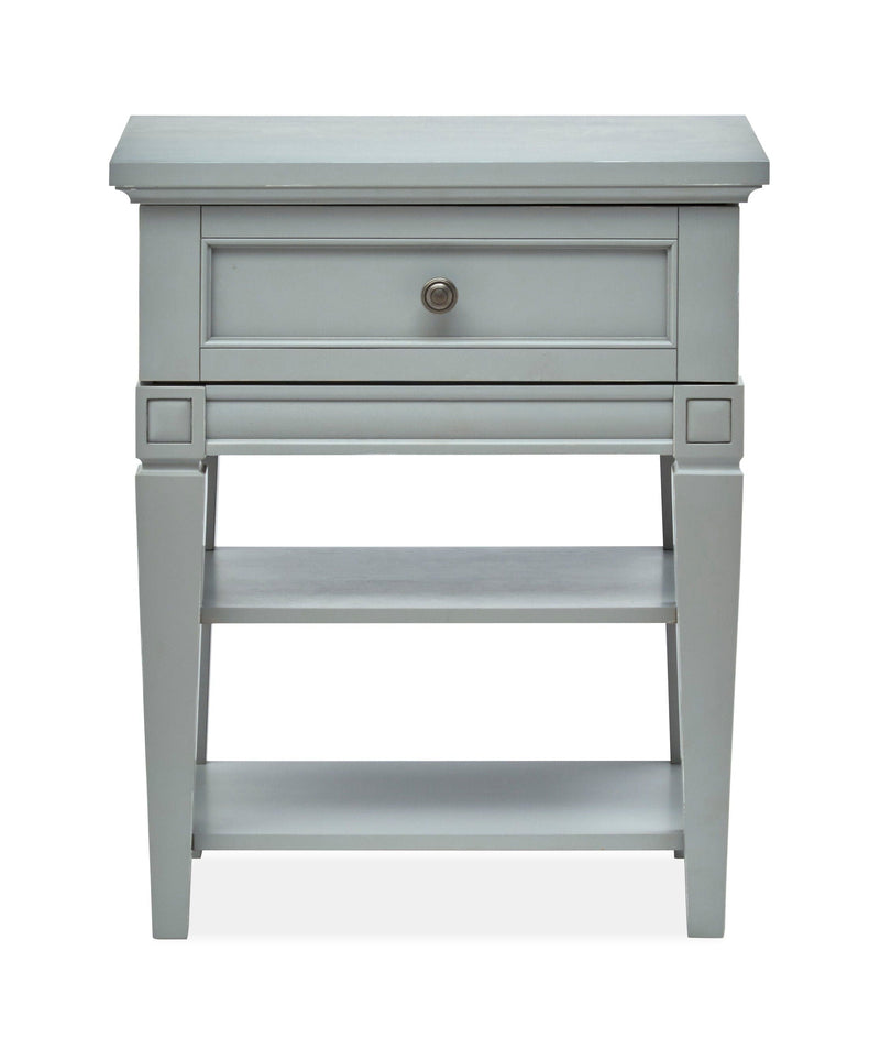 Glenbrook - Open Nightstand - Pebble.